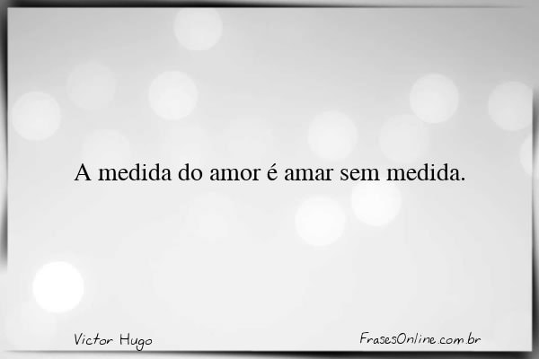 Frase de Victor Hugo