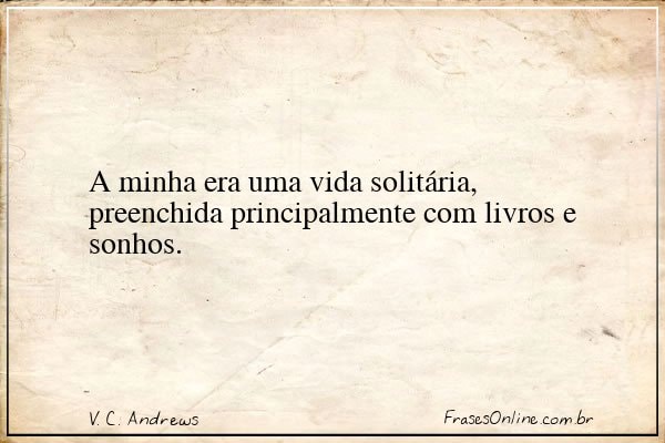 Frase de V. C. Andrews