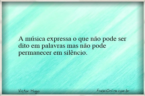 Frase de Victor Hugo