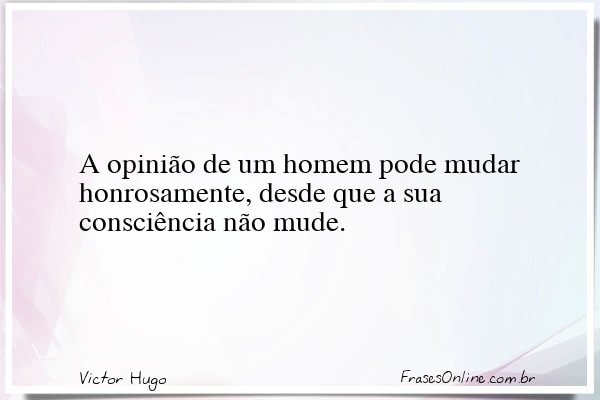 Frase de Victor Hugo