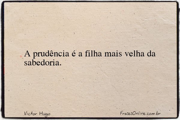 Frase de Victor Hugo