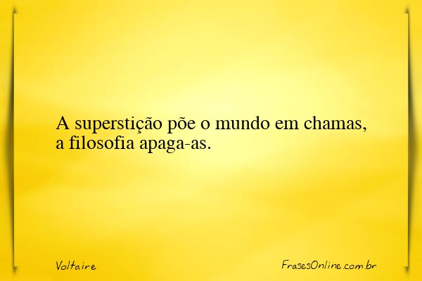 Frase de Voltaire
