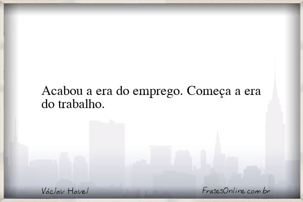Frase de Václav Havel