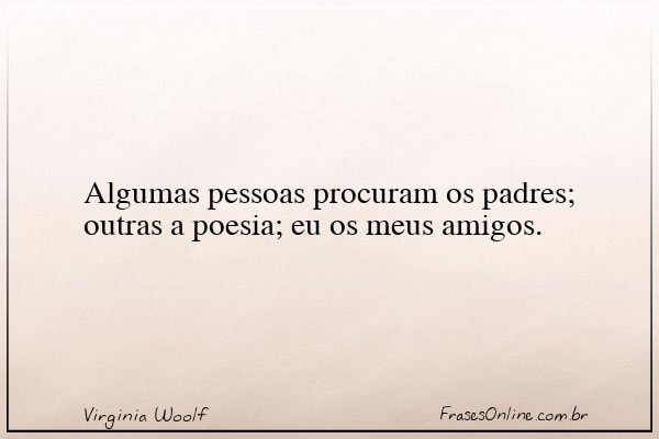 Frase de Virginia Woolf