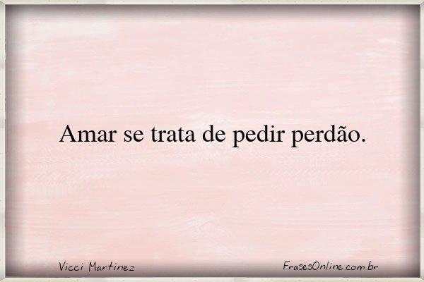 Frase de Vicci Martinez