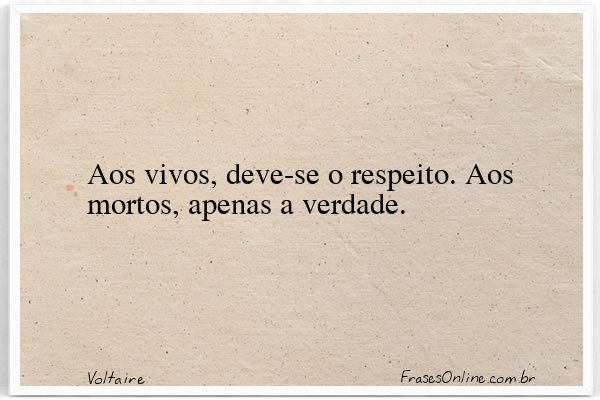 Frase de Voltaire
