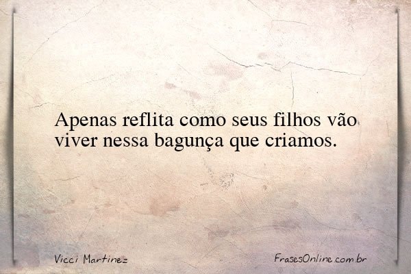 Frase de Vicci Martinez