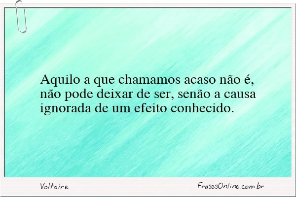 Frase de Voltaire