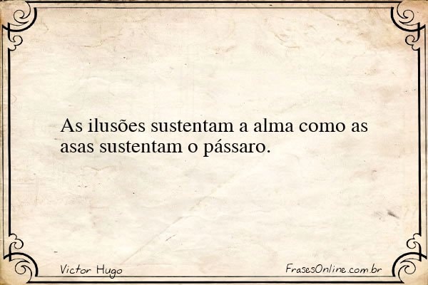 Frase de Victor Hugo