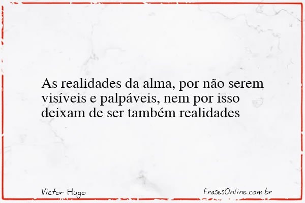 Frase de Victor Hugo