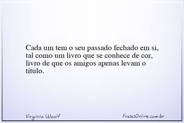 Frase de Virginia Woolf