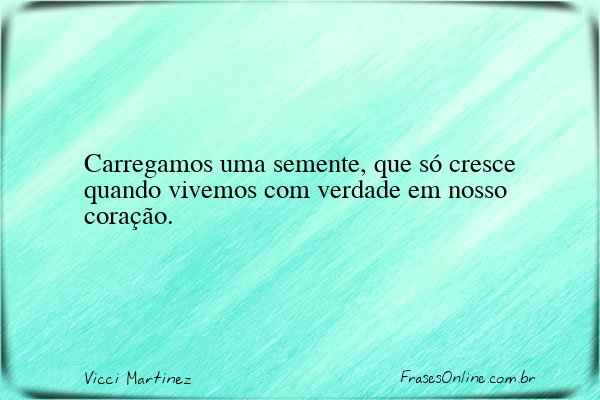Frase de Vicci Martinez