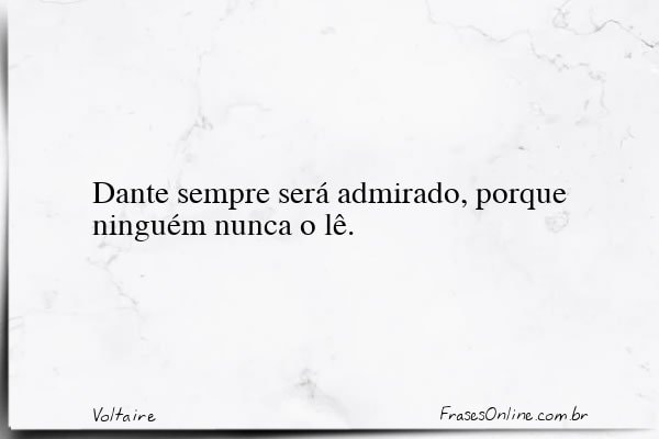 Frase de Voltaire