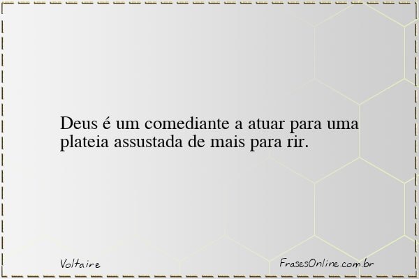 Frase de Voltaire