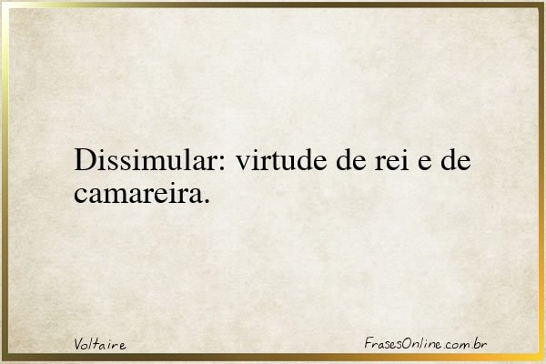Frase de Voltaire