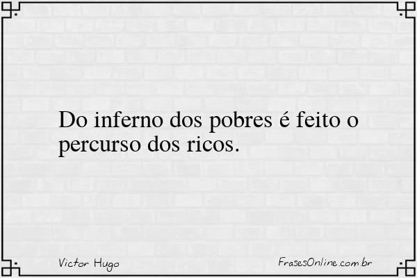 Frase de Victor Hugo