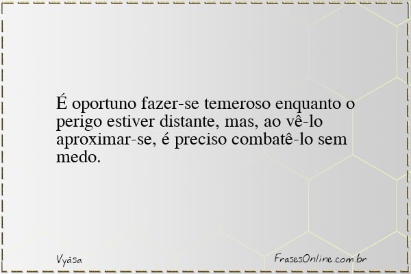 Frase de Vyãsa