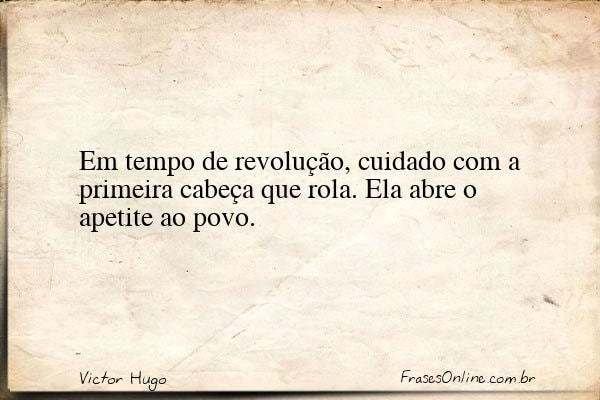 Frase de Victor Hugo