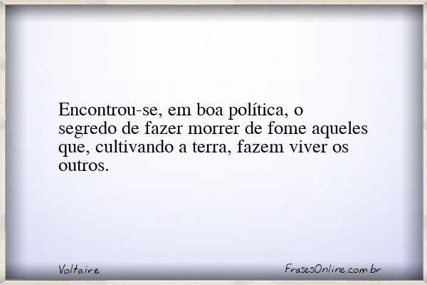 Frase de Voltaire