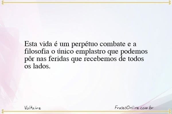 Frase de Voltaire