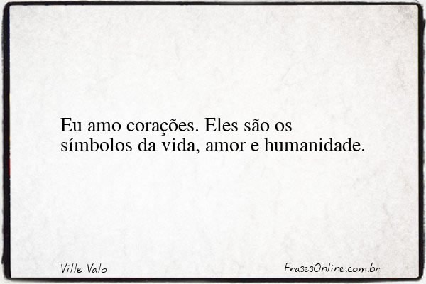 Frase de Ville Valo