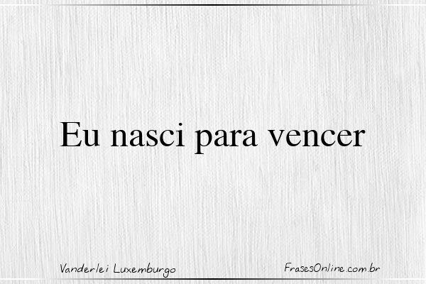 Frase de Vanderlei Luxemburgo