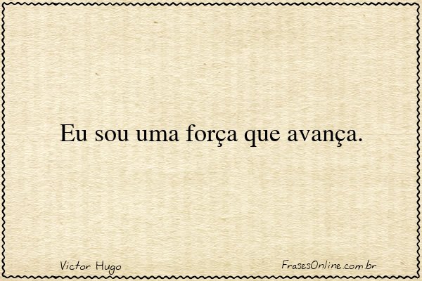 Frase de Victor Hugo