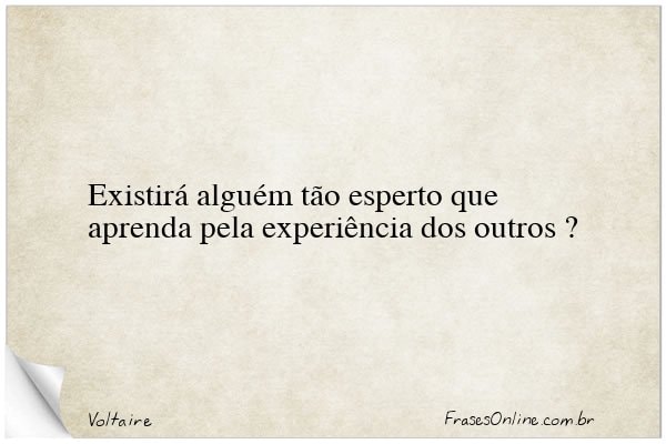 Frase de Voltaire