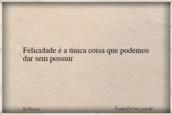 Frase de Voltaire