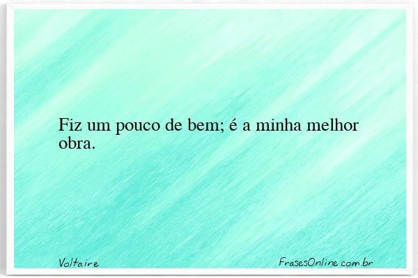 Frase de Voltaire
