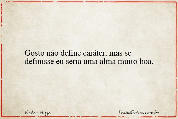 Frase de Victor Hugo