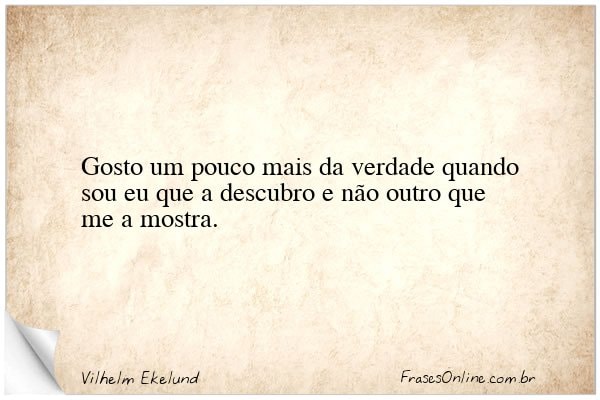 Frase de Vilhelm Ekelund