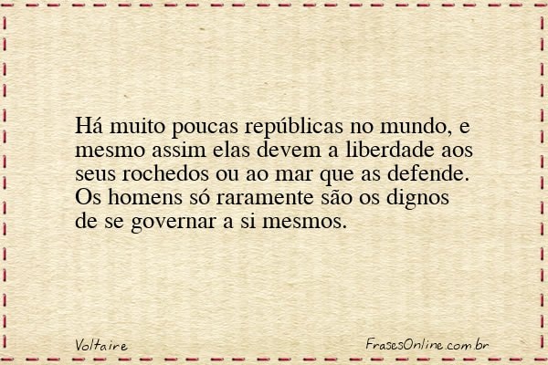 Frase de Voltaire
