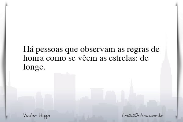 Frase de Victor Hugo