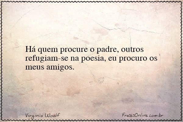 Frase de Virginia Woolf