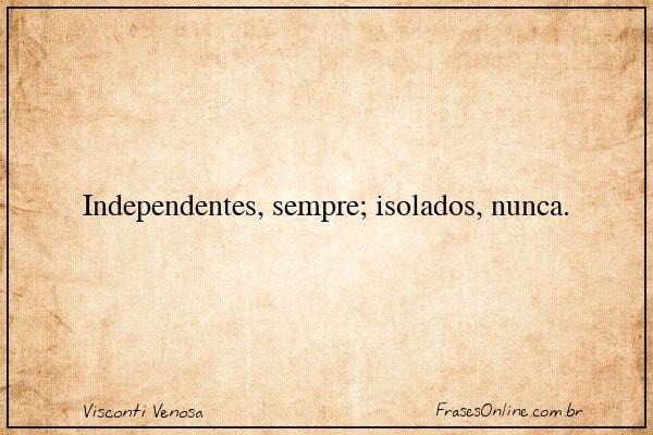 Frase de Visconti Venosa