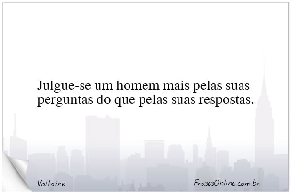 Frase de Voltaire
