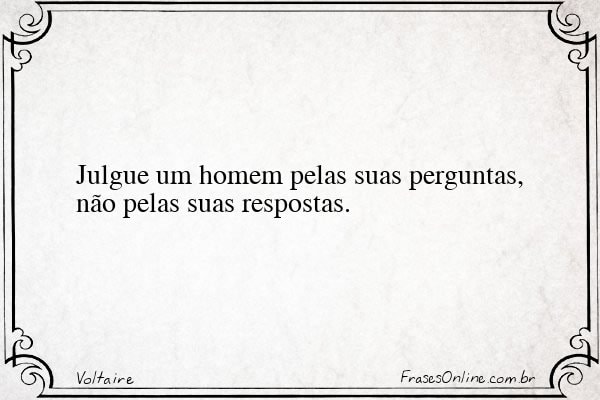 Frase de Voltaire