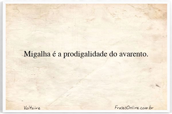 Frase de Voltaire