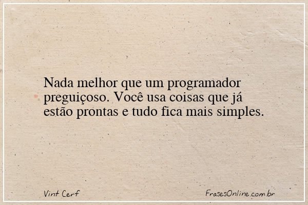 Frase de Vint Cerf
