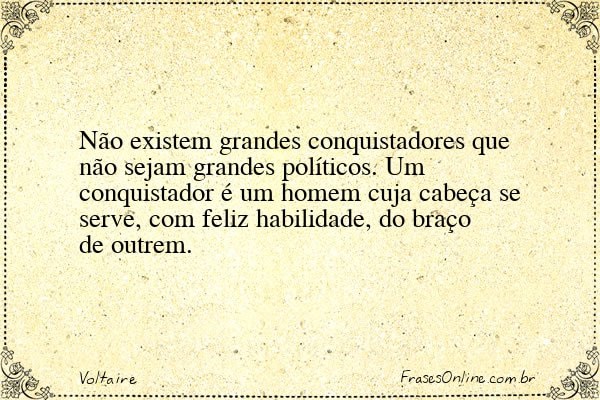 Frase de Voltaire