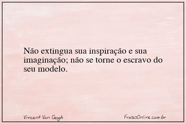 Frase de Vincent Van Gogh