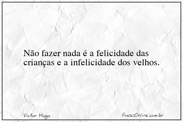 Frase de Victor Hugo