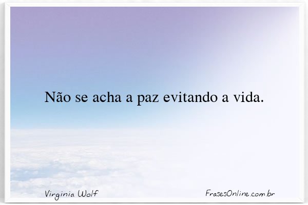 Frase de Virginia Wolf