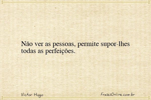 Frase de Victor Hugo