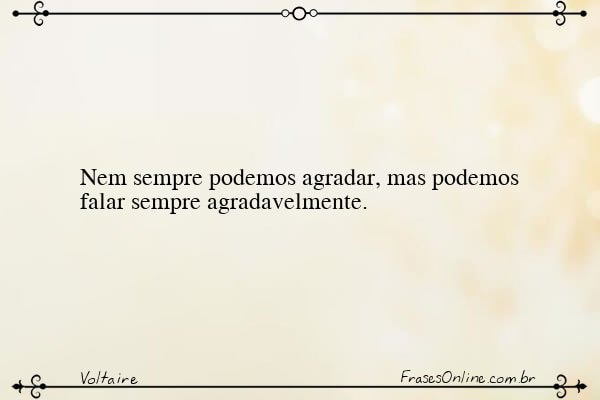 Frase de Voltaire