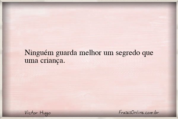 Frase de Victor Hugo
