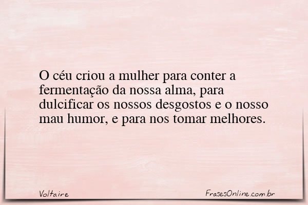 Frase de Voltaire