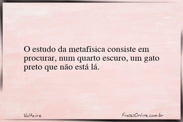 Frase de Voltaire