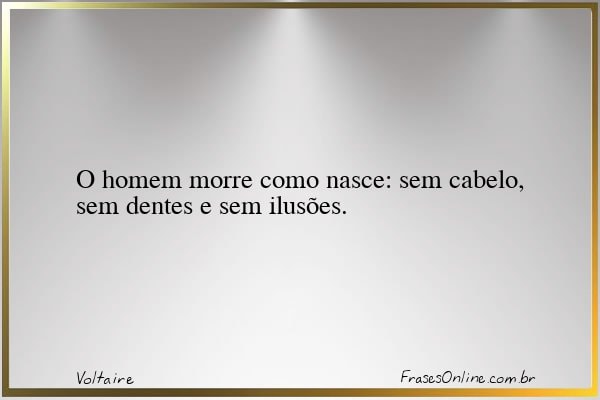 Frase de Voltaire